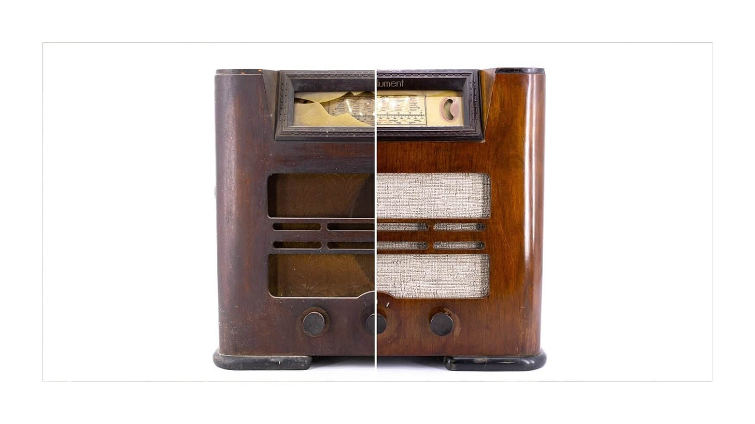 Ébénisterie et savoir-faire pour la restauration des vieilles radios.-absolument-enceintes-et-radios-vintage-bluetooth-design