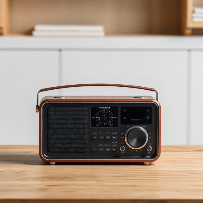 Radio TSF Marconi France 1950 - Vintage Modifiée Bluetooth - Occasion