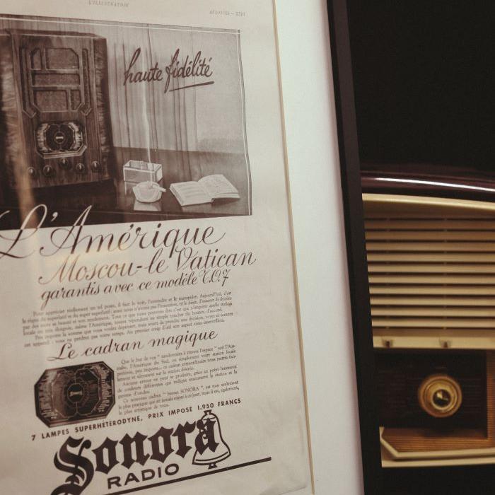 Sonora : De la TSF à la radio bluetooth signée A.bsolument. - A.bsolument - Radios Vintage Bluetooth | Fabrication française