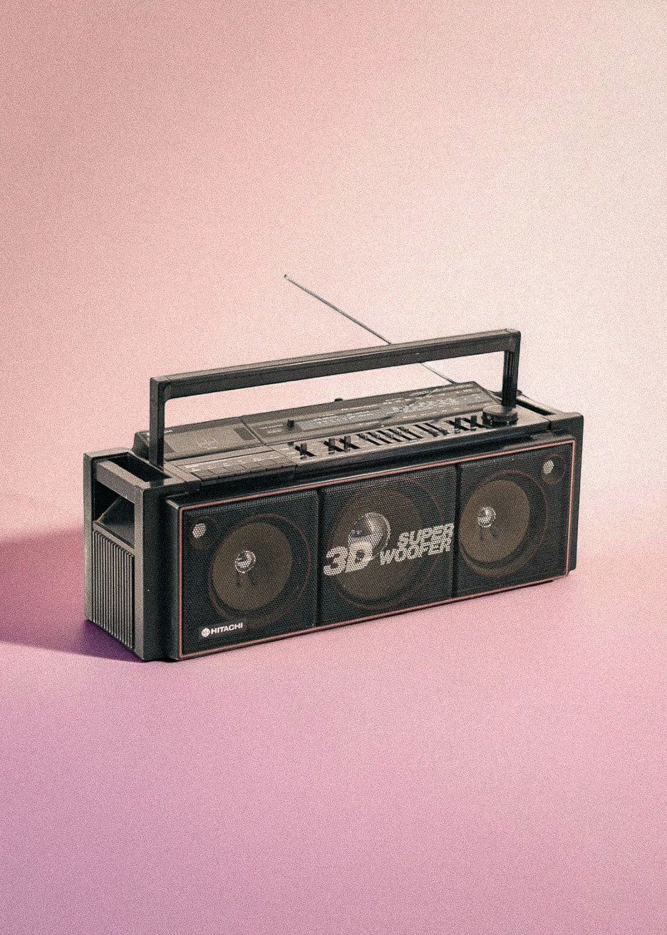 Radios boombox - A.bsolument - Design and high fidelity speakers