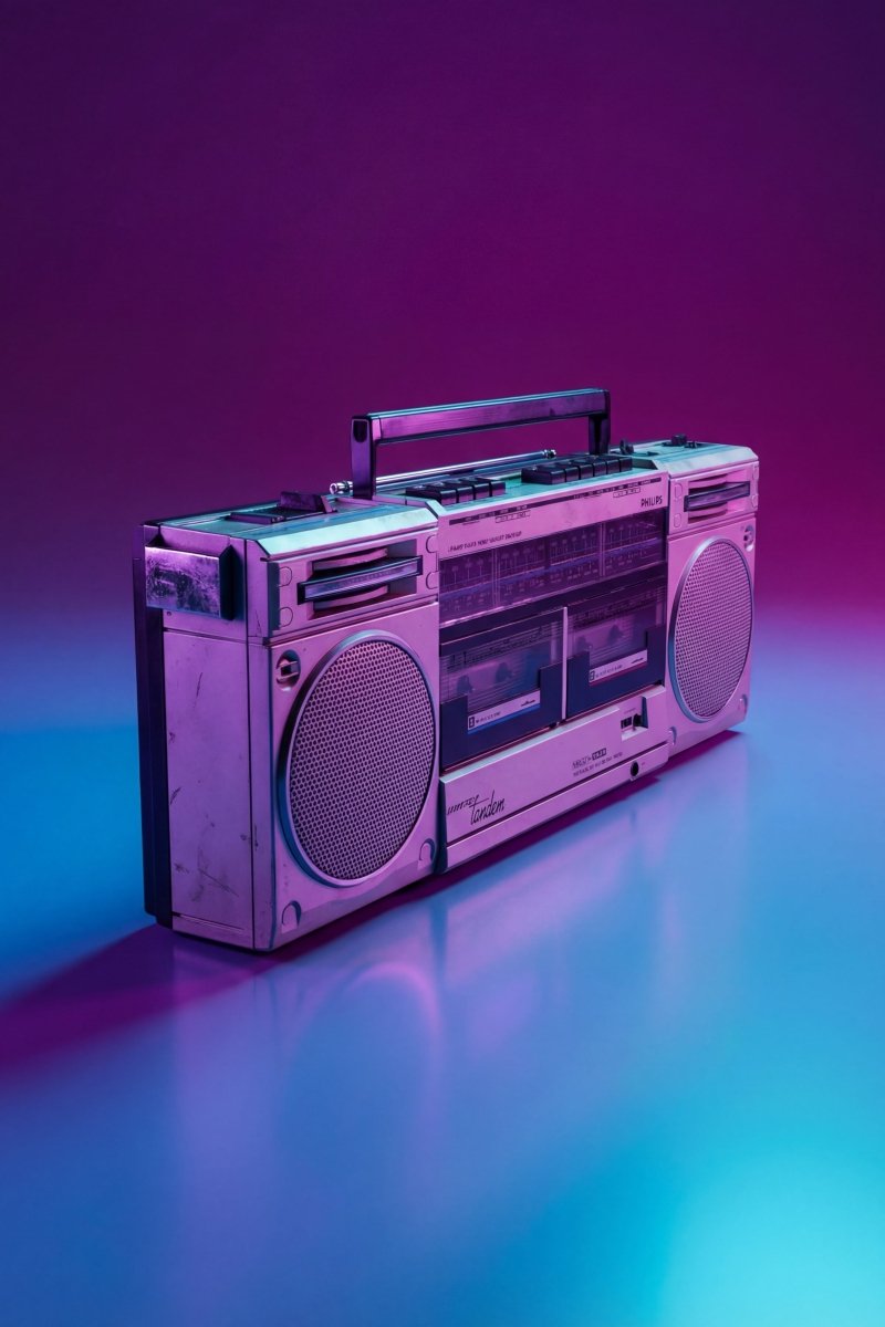 Boombox Bluetooth Philips Vintage 1989 - radio - vintage - bluetooth - tsf - dab - modernisation - retrofit