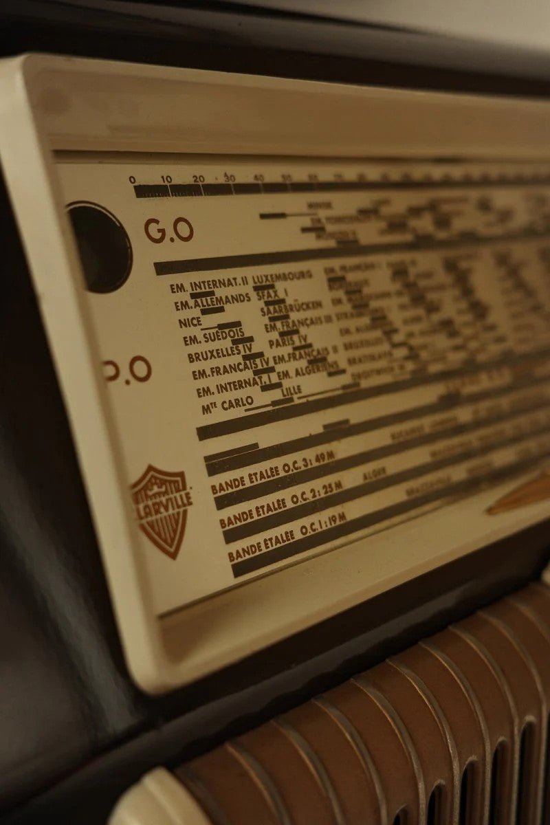 Radio Bluetooth Clarville Vintage 50’S - radio - vintage - bluetooth - tsf - dab - modernisation - retrofit