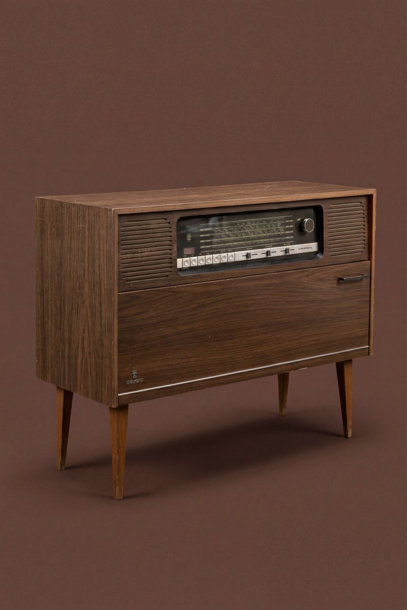 Meuble Bluetooth Grundig Vintage de 1959 - radio - vintage - bluetooth - tsf - dab - modernisation - retrofit
