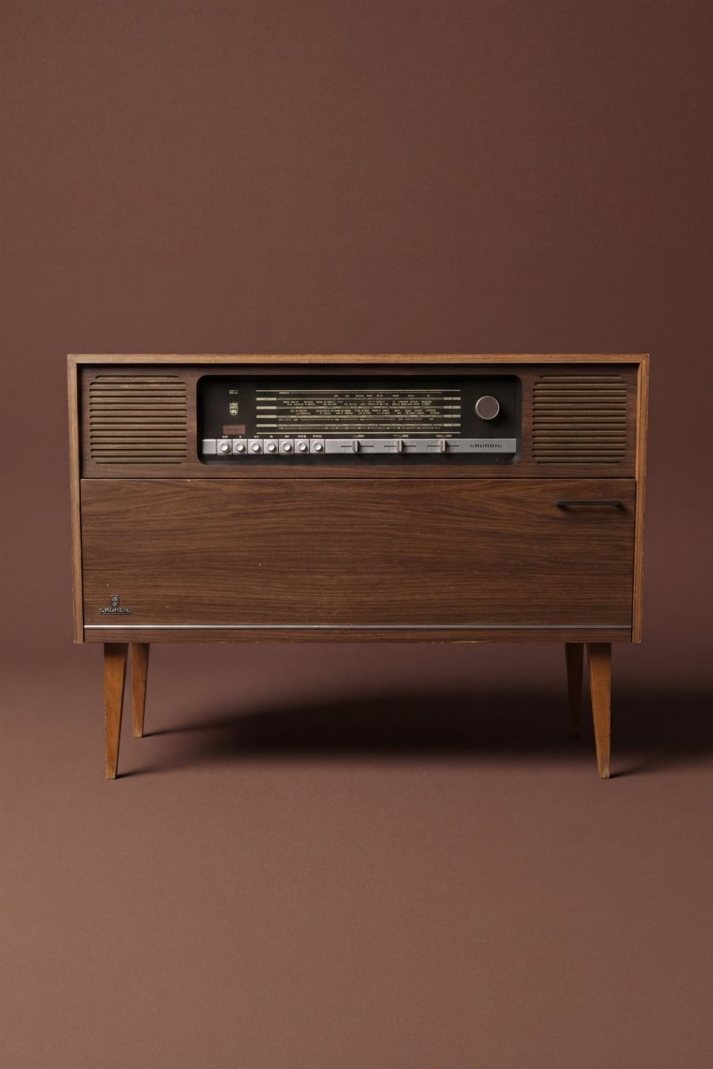 Meuble Bluetooth Grundig Vintage de 1959 - radio - vintage - bluetooth - tsf - dab - modernisation - retrofit