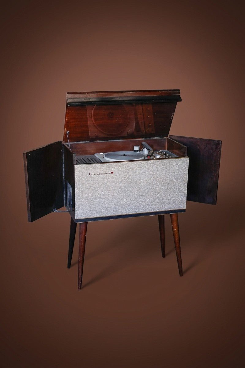 Meuble Bluetooth La Voix De Son Maître Vintage 60’S - radio - vintage - bluetooth - tsf - dab - modernisation - retrofit