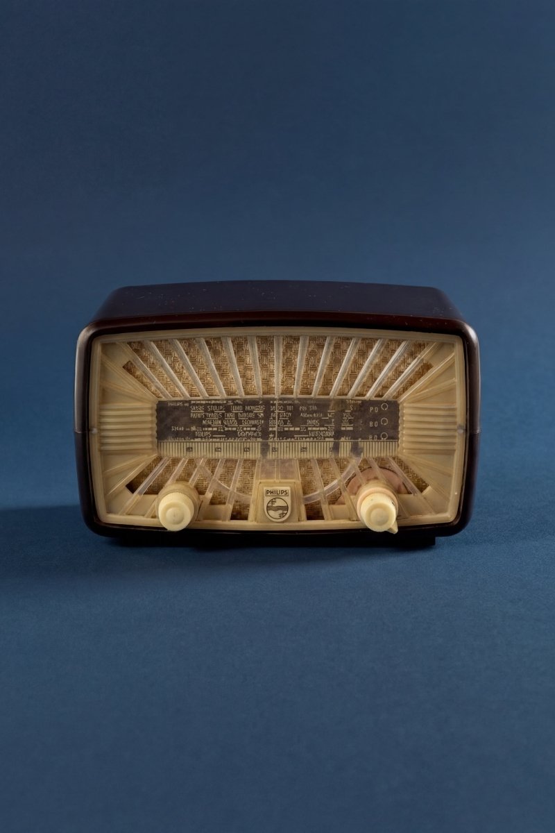 Radio Bluetooth Philips Vintage de 1959 - radio - vintage - bluetooth - tsf - dab - modernisation - retrofit