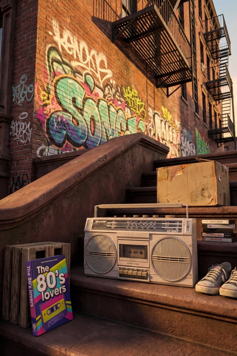 Boombox Bluetooth Sharp Vintage 80’S - radio - vintage - bluetooth - tsf - dab - modernisation - retrofit