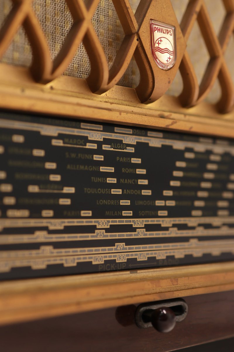 Radio Bluetooth Philips Vintage 50’s - radio - vintage - bluetooth - tsf - dab - modernisation - retrofit