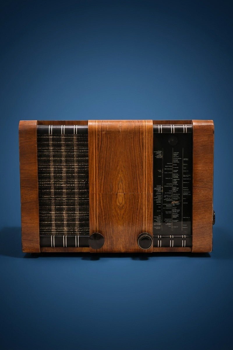 Radio Bluetooth Point bleu Vintage 30’s - radio - vintage - bluetooth - tsf - dab - modernisation - retrofit