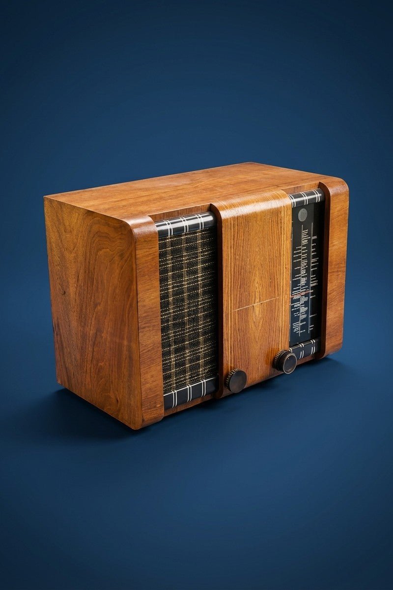 Radio Bluetooth Point bleu Vintage 30’s - radio - vintage - bluetooth - tsf - dab - modernisation - retrofit