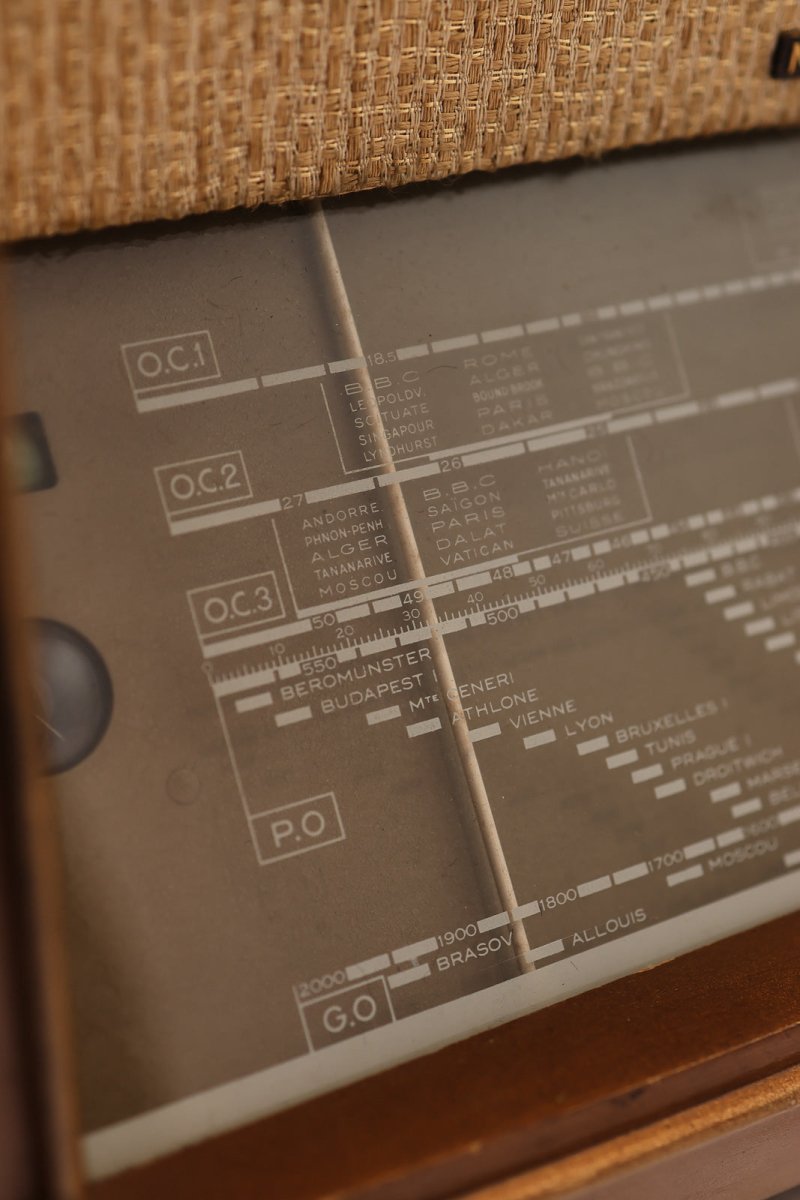 Radio Bluetooth Pathé Marconi Vintage 50’s - radio - vintage - bluetooth - tsf - dab - modernisation - retrofit