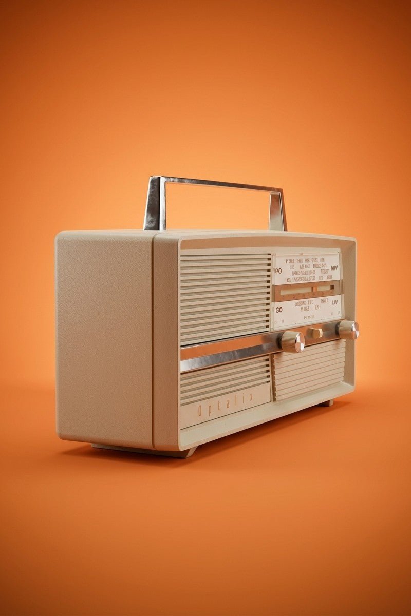 Transistor Bluetooth Optalix Vintage 70's - radio - vintage - bluetooth - tsf - dab - modernisation - retrofit