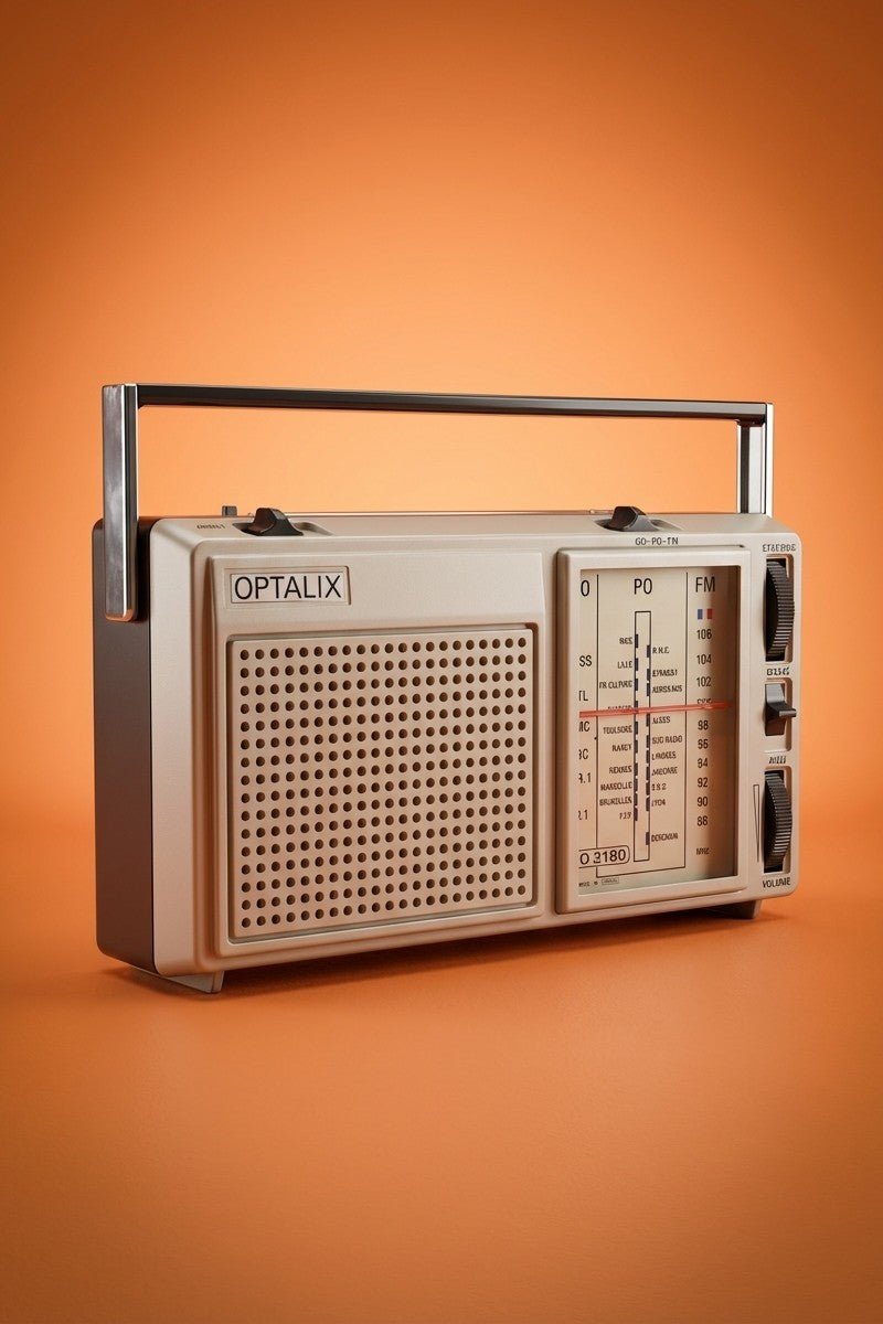 Transistor Bluetooth Optalix Vintage 70's - radio - vintage - bluetooth - tsf - dab - modernisation - retrofit