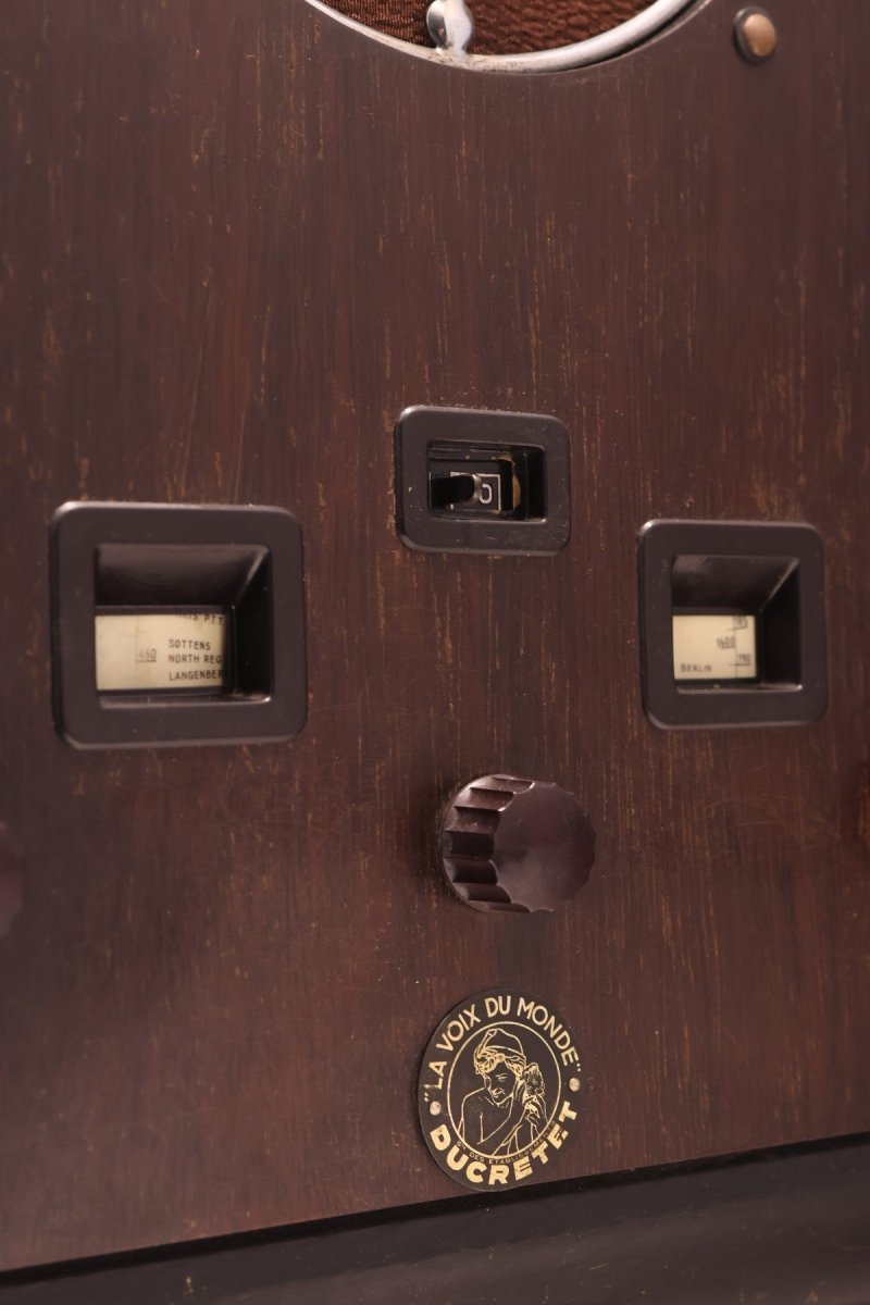 Radio Bluetooth Ducretet - Thomson Vintage 30’s - radio - vintage - bluetooth - tsf - dab - modernisation - retrofit