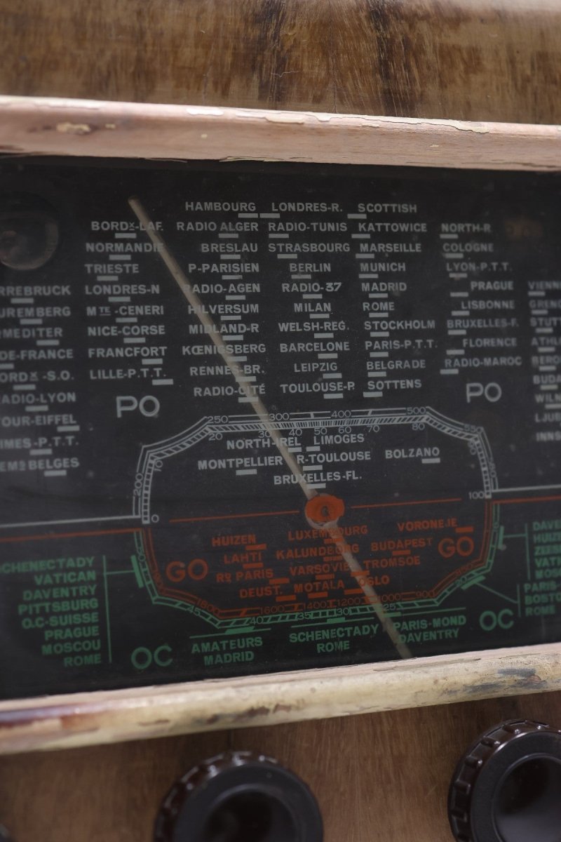 Radio Bluetooth Artisanale Vintage 50’s - radio - vintage - bluetooth - tsf - dab - modernisation - retrofit