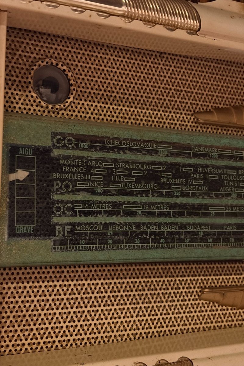 Meuble Bluetooth Manora Vintage 50’S - radio - vintage - bluetooth - tsf - dab - modernisation - retrofit