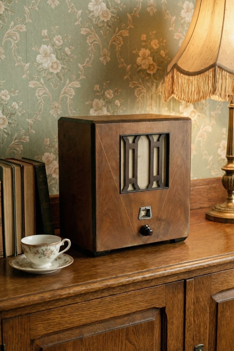 Radio Bluetooth Bolega Vintage de 1936 - radio - vintage - bluetooth - tsf - dab - modernisation - retrofit