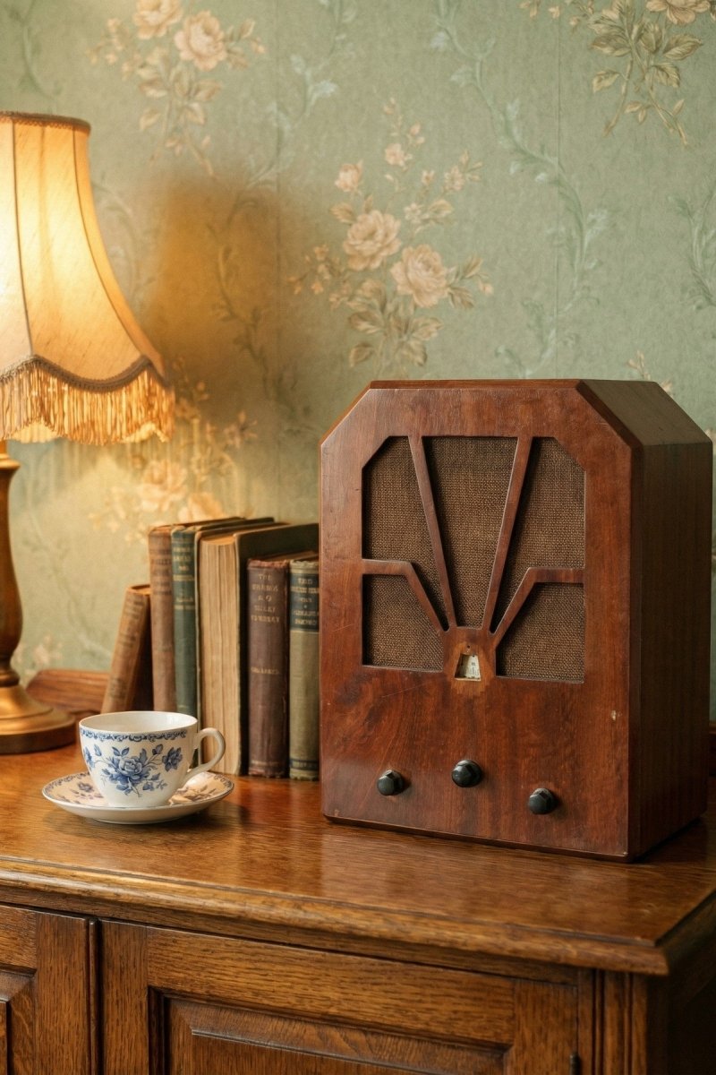 Radio Bluetooth Bolega Vintage de 1932 - radio - vintage - bluetooth - tsf - dab - modernisation - retrofit