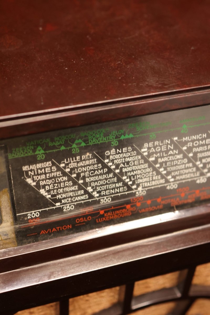 Radio Bluetooth Ora Vintage de 1936 - radio - vintage - bluetooth - tsf - dab - modernisation - retrofit