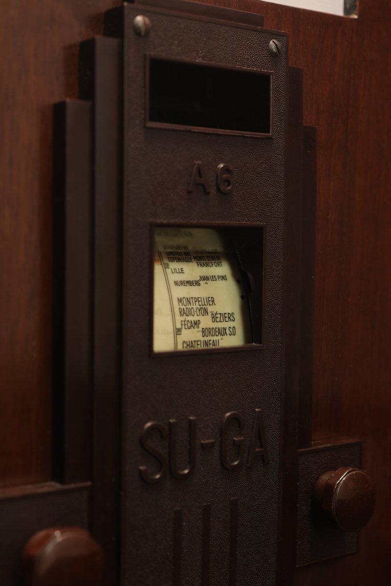 Radio Bluetooth Su - ga Vintage de 1934 - radio - vintage - bluetooth - tsf - dab - modernisation - retrofit