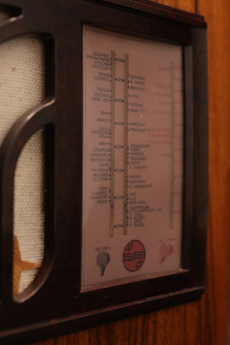 Radio Bluetooth Philips Vintage de 1935 - radio - vintage - bluetooth - tsf - dab - modernisation - retrofit