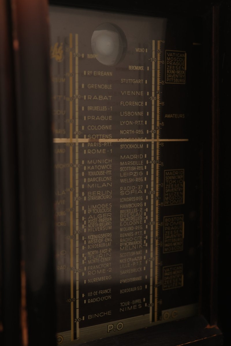 Radio Bluetooth Pathé Marconi Vintage de 1939 - radio - vintage - bluetooth - tsf - dab - modernisation - retrofit