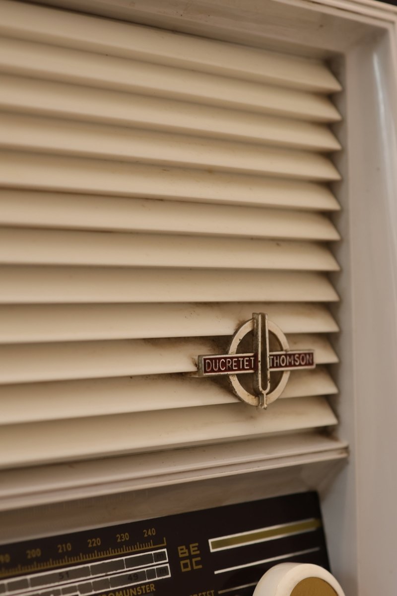 Radio Bluetooth Ducretet Thomson Vintage de 1958 - radio - vintage - bluetooth - tsf - dab - modernisation - retrofit