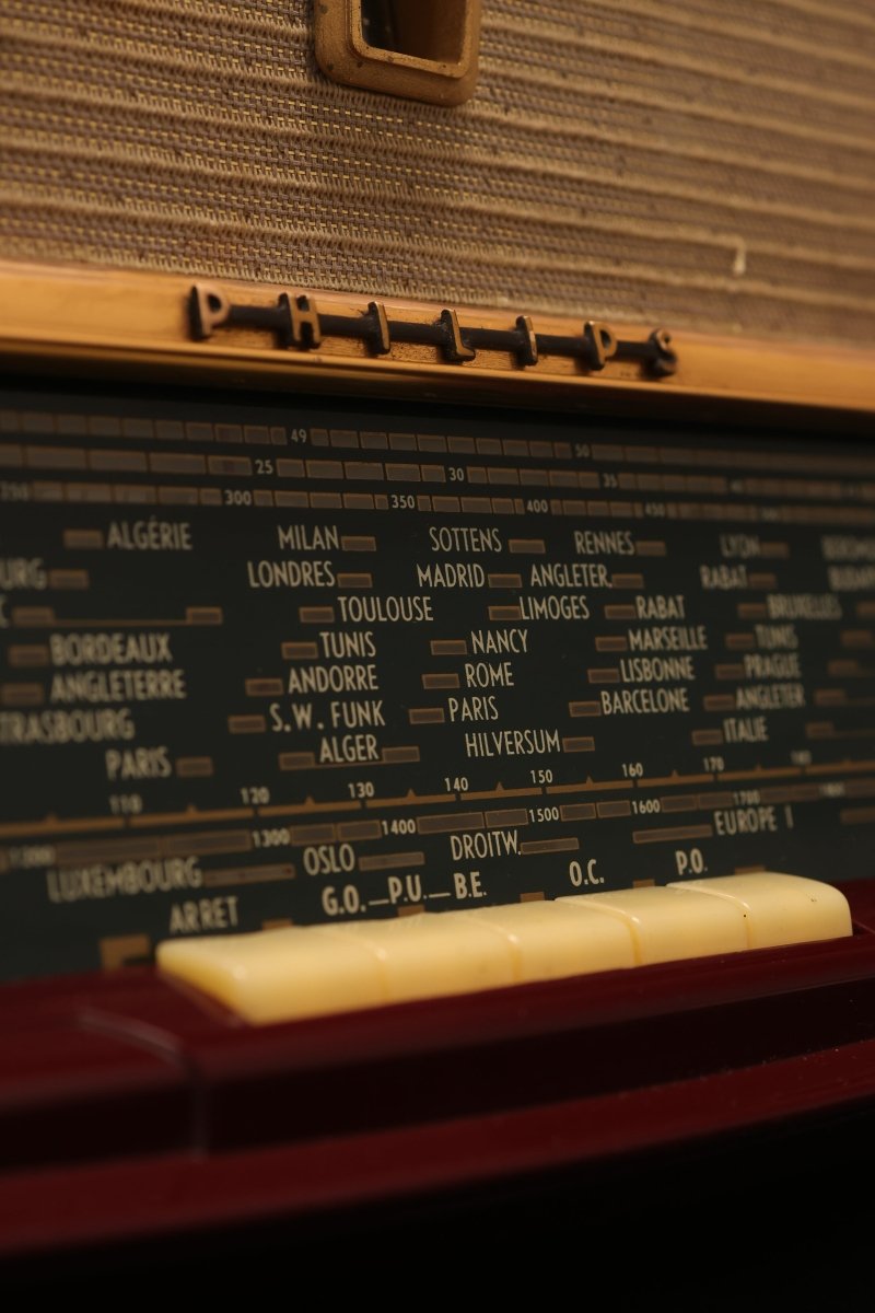 Radio Bluetooth Philips Vintage de 1956 - radio - vintage - bluetooth - tsf - dab - modernisation - retrofit