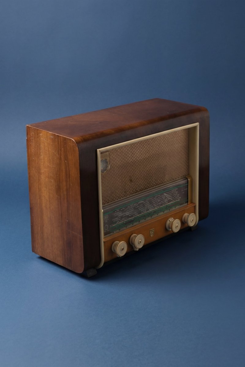 Radio Bluetooth Philips Vintage de 1953 - radio - vintage - bluetooth - tsf - dab - modernisation - retrofit