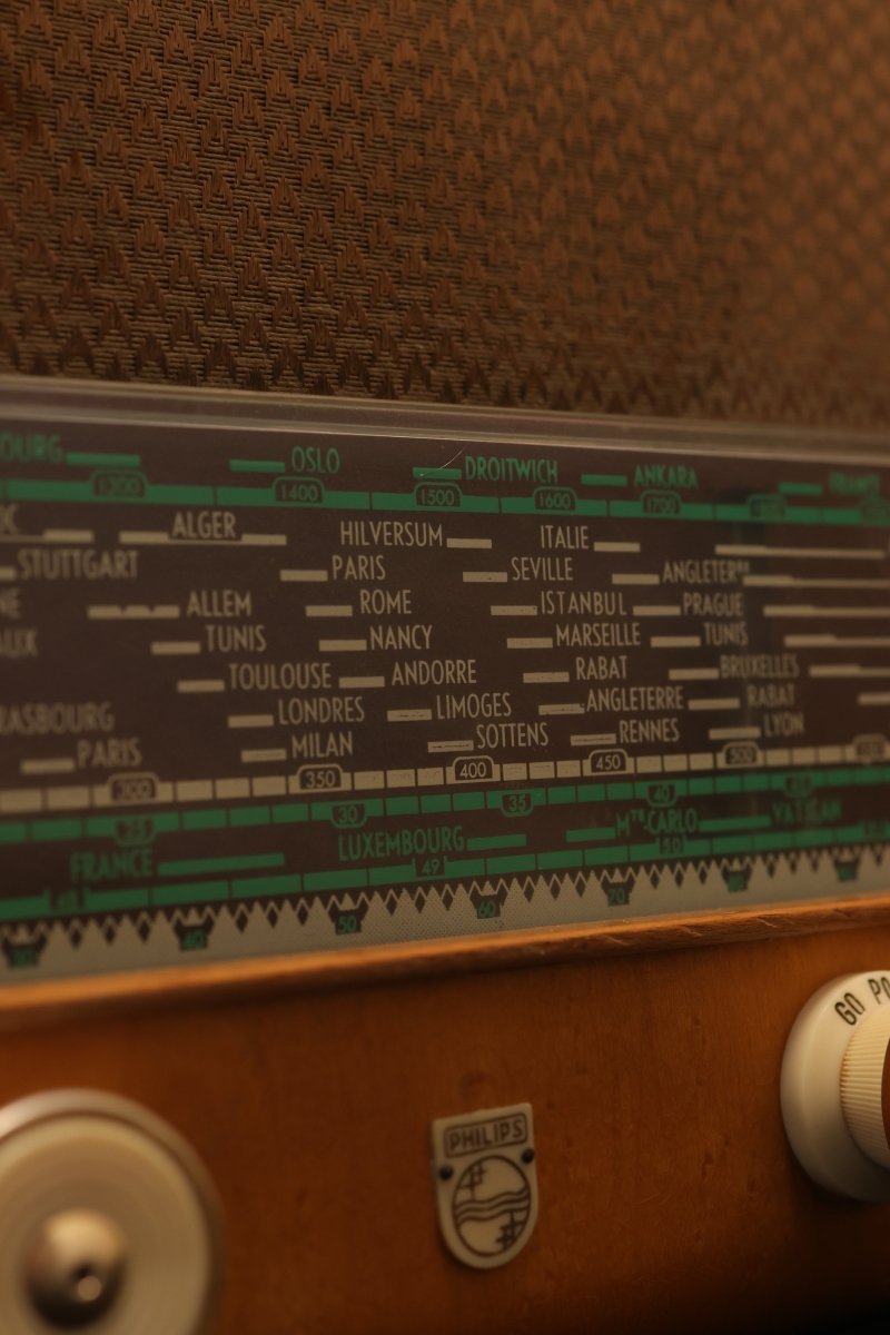 Radio Bluetooth Philips Vintage de 1953 - radio - vintage - bluetooth - tsf - dab - modernisation - retrofit