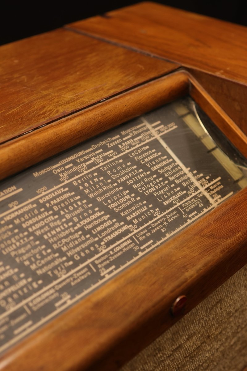 Radio Bluetooth Philips Vintage de 1937 - radio - vintage - bluetooth - tsf - dab - modernisation - retrofit