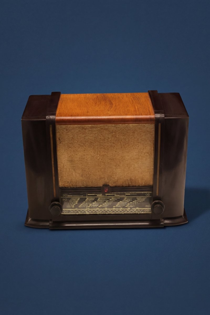Radio Bluetooth Philips Vintage de 1942 - radio - vintage - bluetooth - tsf - dab - modernisation - retrofit