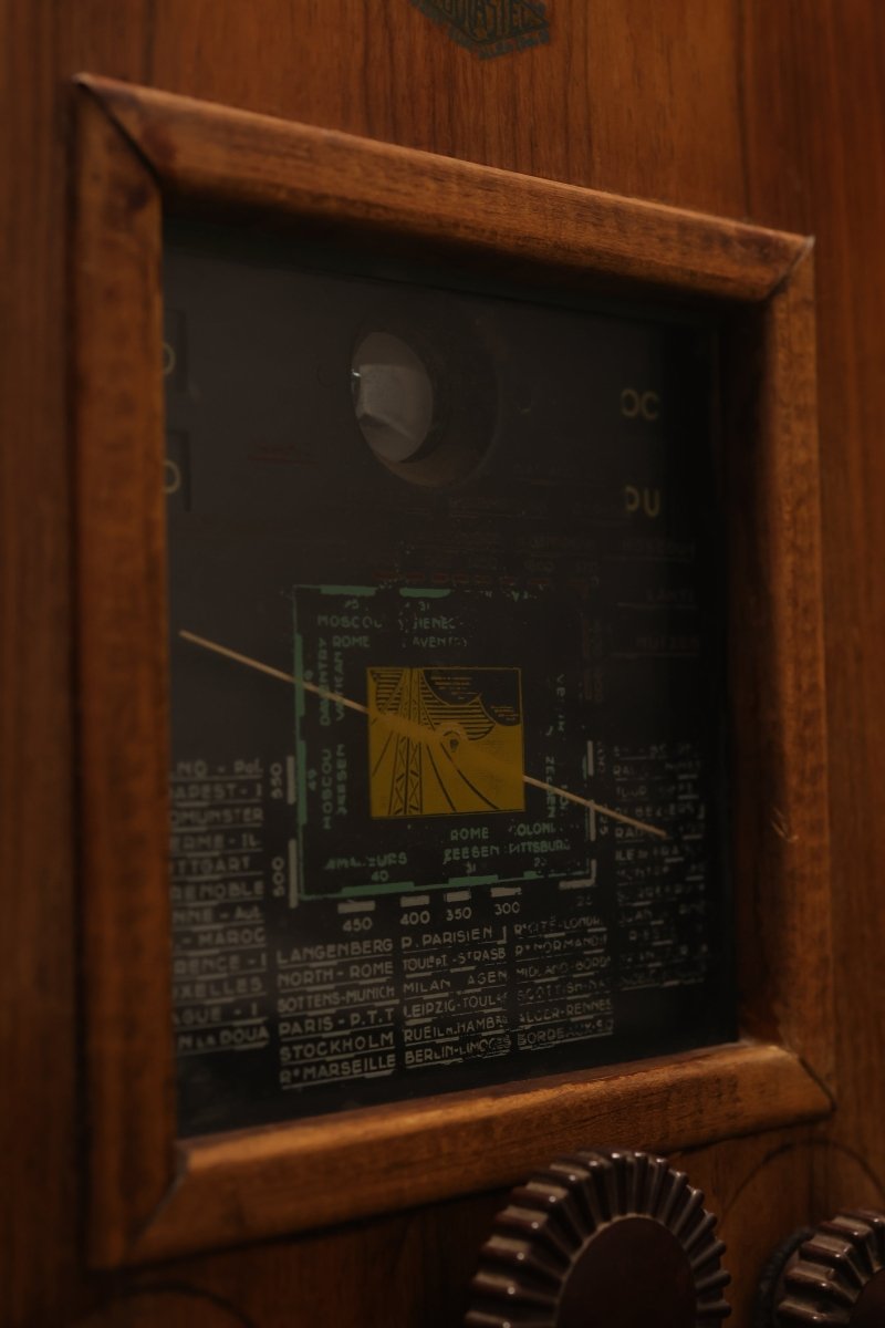 Radio Bluetooth Ducastel Vintage de 1937 - radio - vintage - bluetooth - tsf - dab - modernisation - retrofit