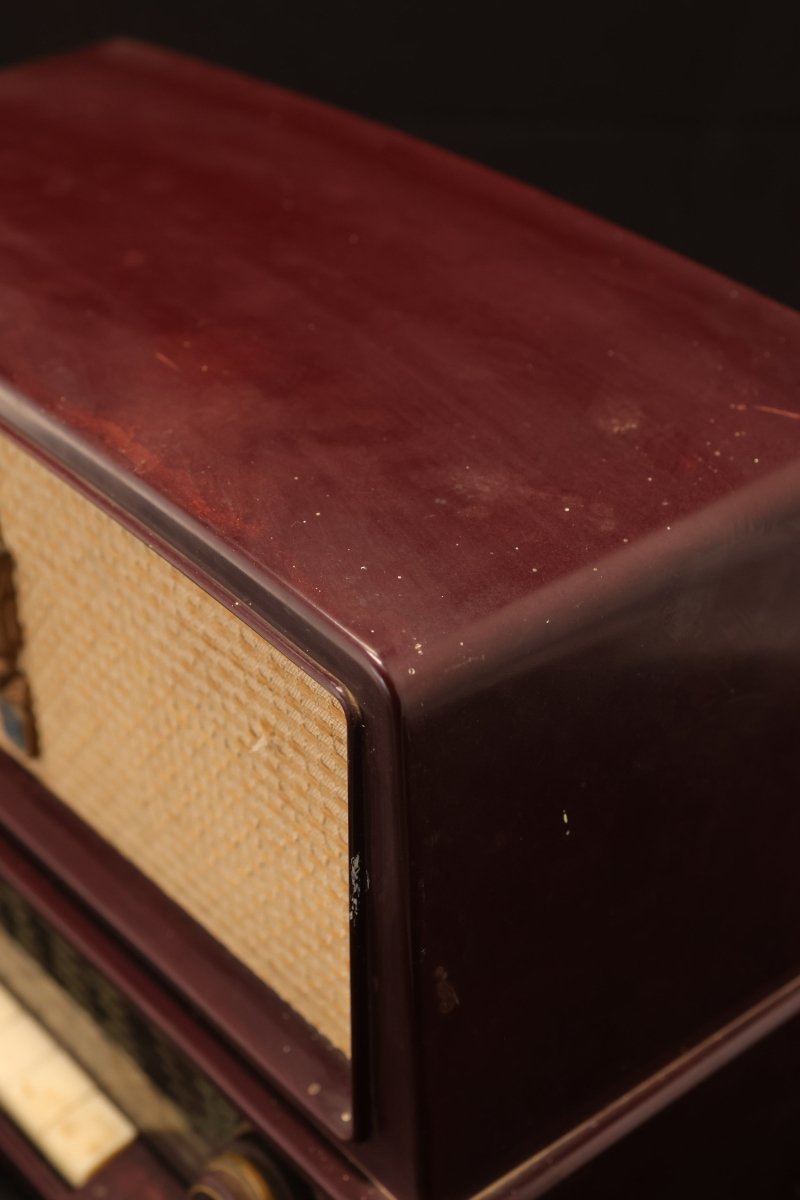 Radio Bluetooth Radiola Vintage de 1955 - radio - vintage - bluetooth - tsf - dab - modernisation - retrofit