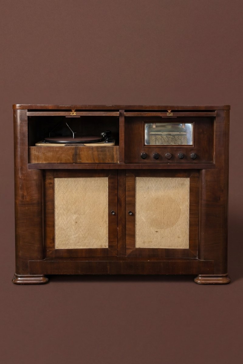 Meuble Bluetooth Artisanal (Brésil) Vintage de 1949 - radio - vintage - bluetooth - tsf - dab - modernisation - retrofit