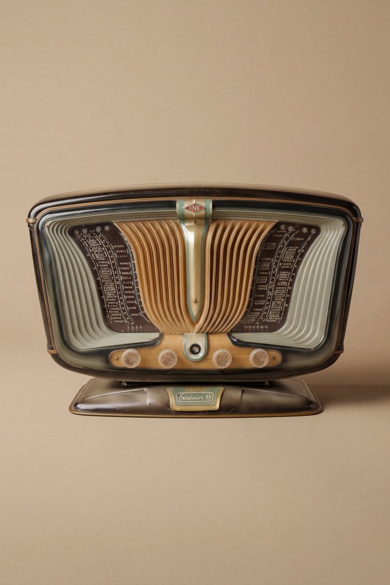 Radio Bluetooth SNR Vintage de 1955 - radio - vintage - bluetooth - tsf - dab - modernisation - retrofit