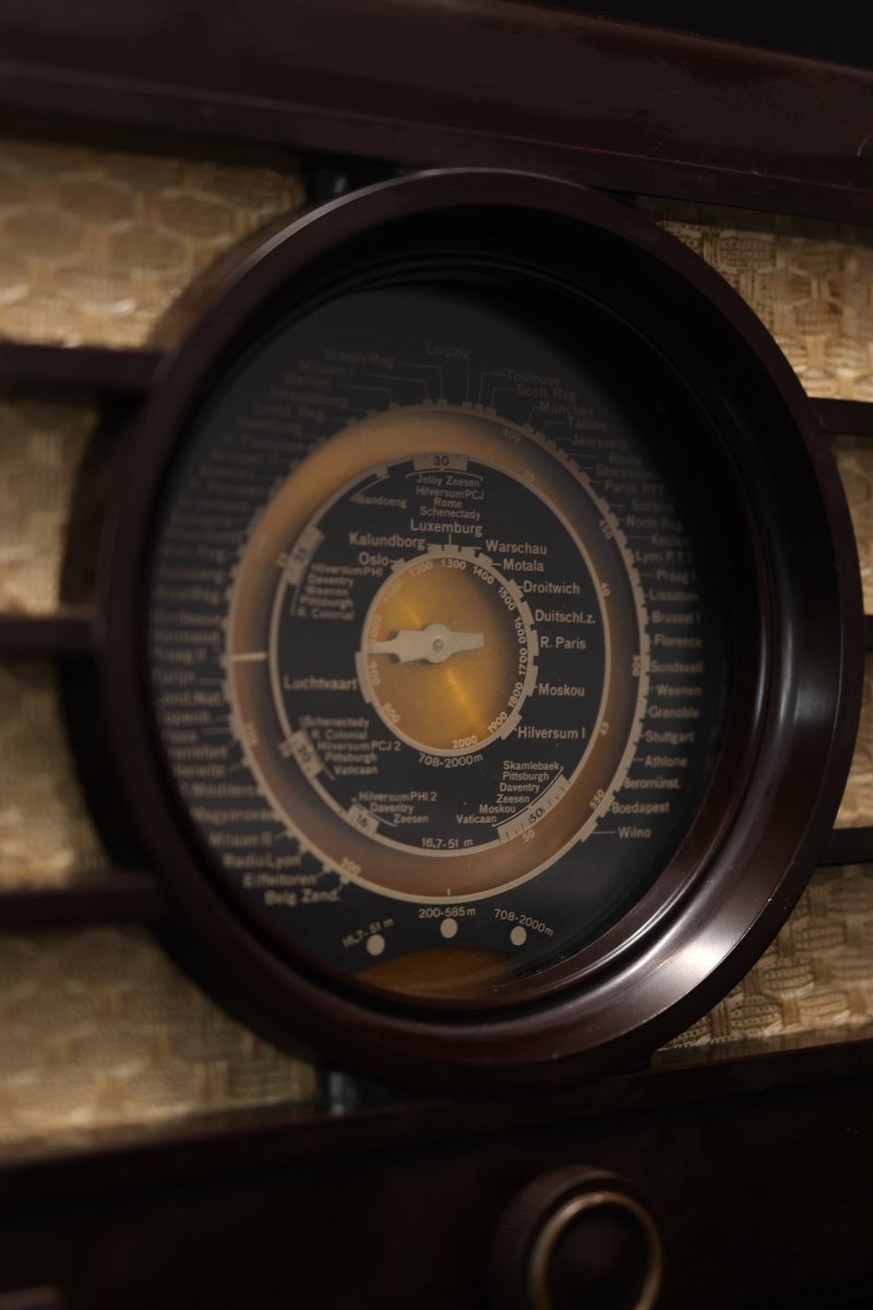 Radio Bluetooth Philips Vintage de 1938 - radio - vintage - bluetooth - tsf - dab - modernisation - retrofit