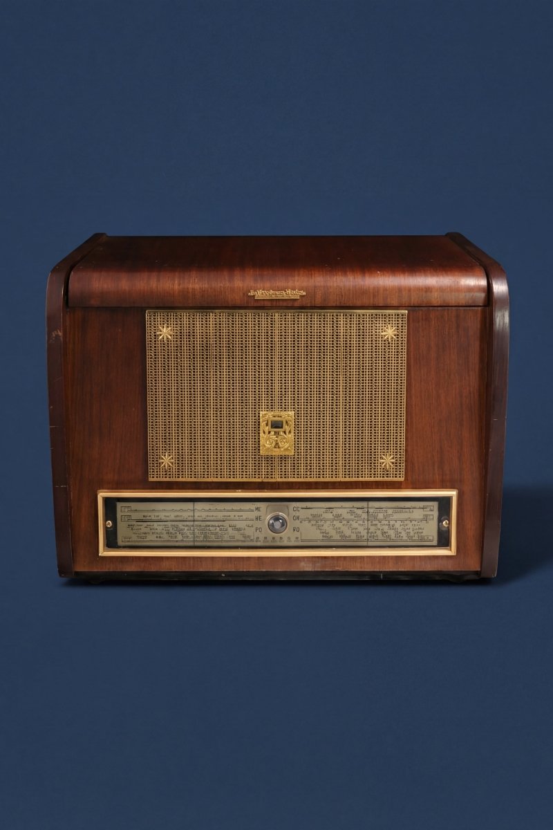 Radio Bluetooth La voix de son maître Vintage de 1954 - radio - vintage - bluetooth - tsf - dab - modernisation - retrofit