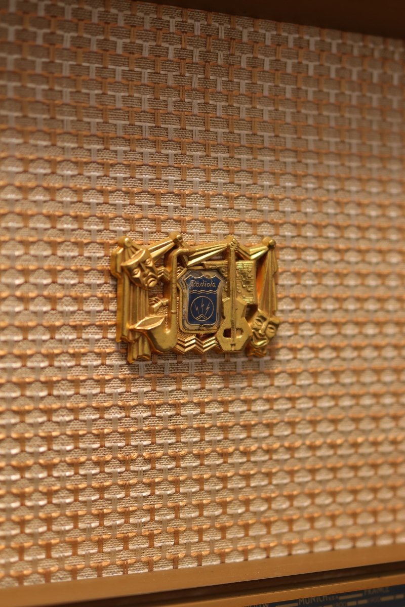 Radio Bluetooth Radiola Vintage de 1955 - radio - vintage - bluetooth - tsf - dab - modernisation - retrofit