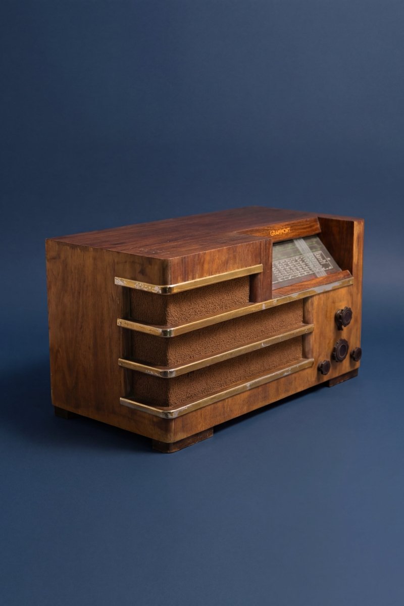 Radio Bluetooth Grammont Vintage de 1937 - radio - vintage - bluetooth - tsf - dab - modernisation - retrofit
