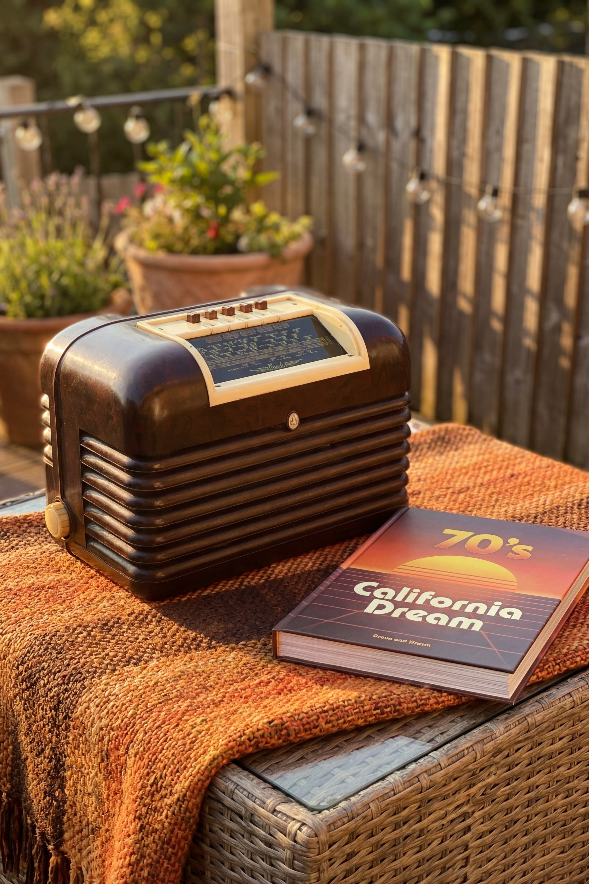 Transistor Bluetooth Bush Vintage de 1950