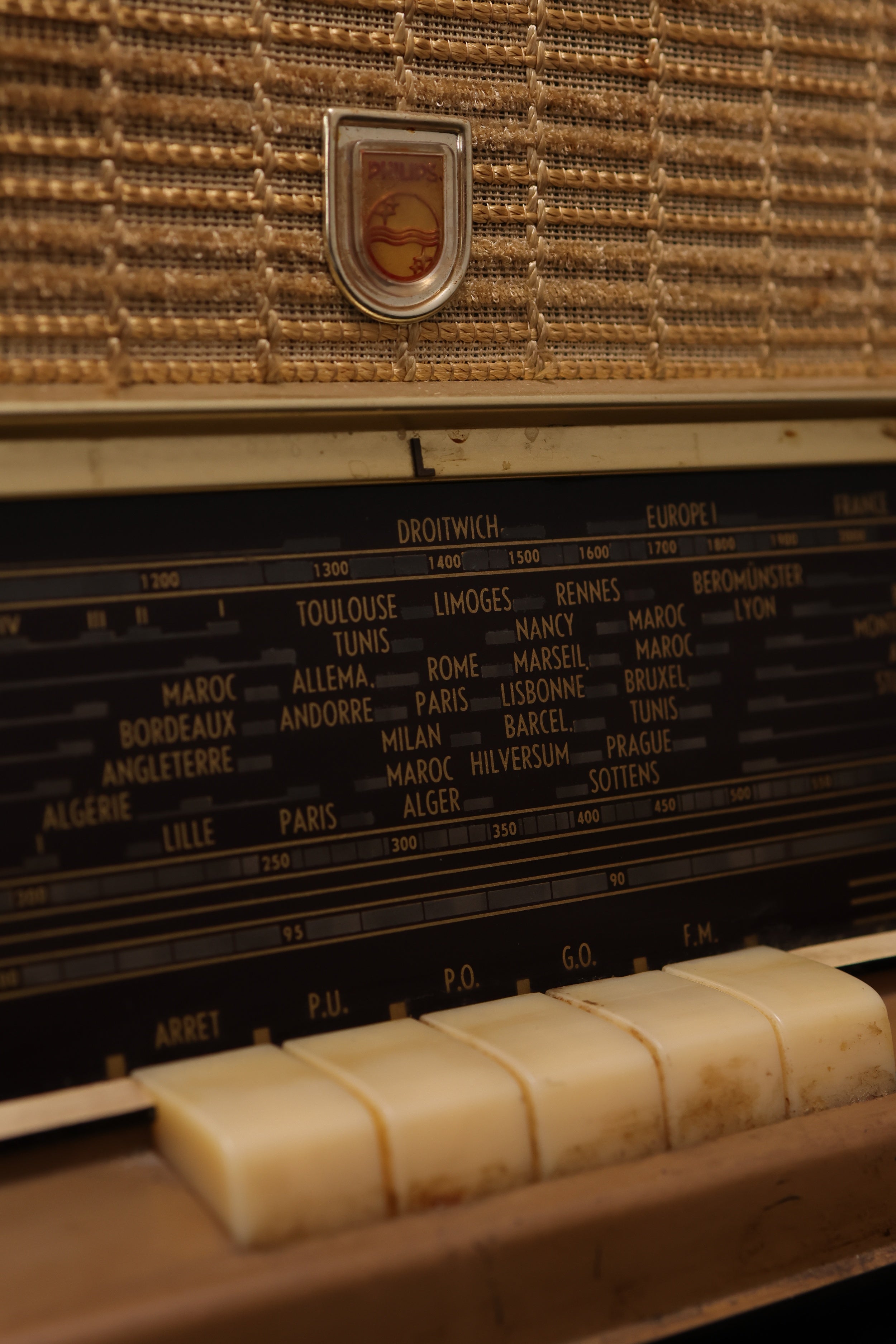 Radio Bluetooth Philips Vintage de 1956