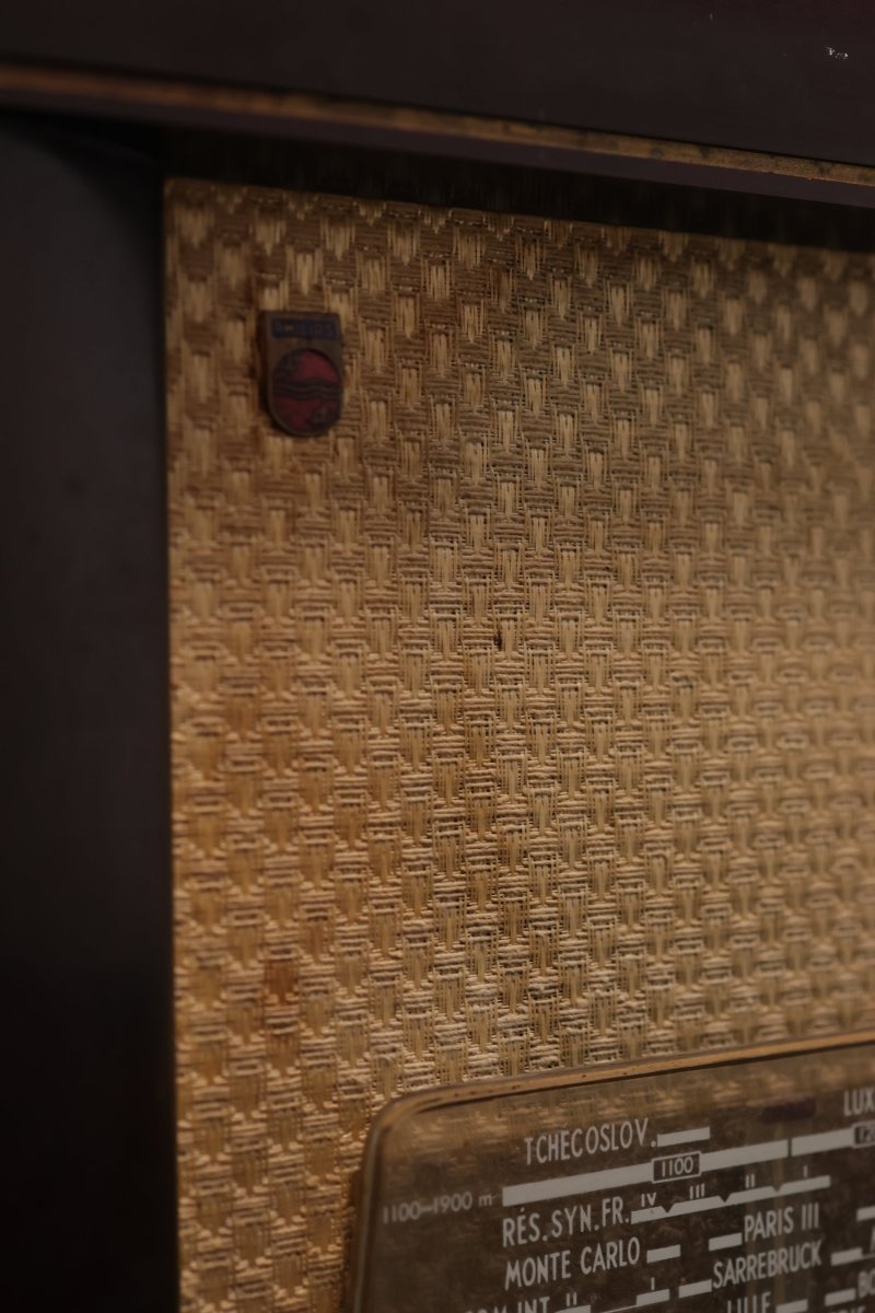 Radio Bluetooth Philips Vintage de 1950 - radio - vintage - bluetooth - tsf - dab - modernisation - retrofit