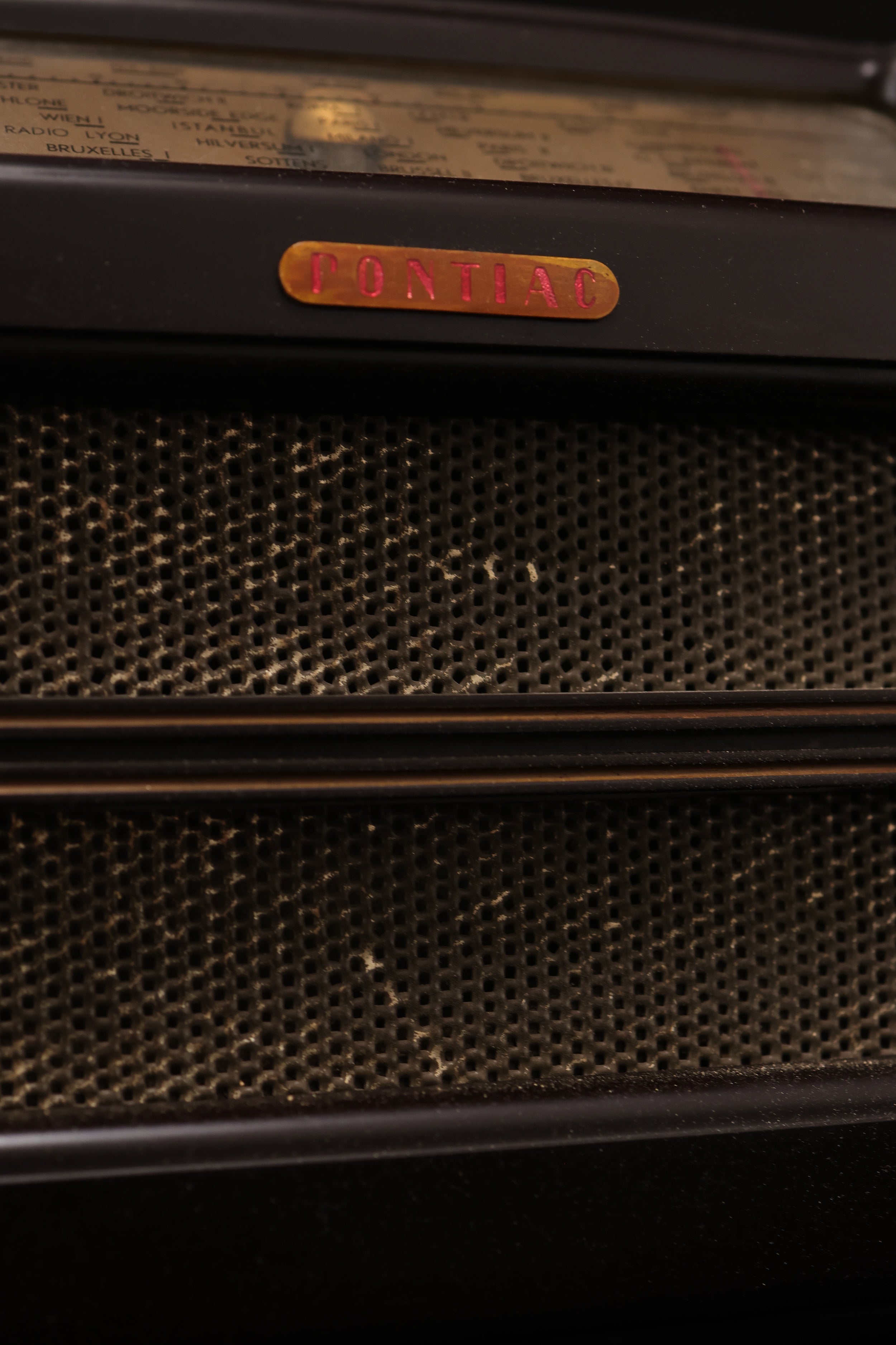 Radio Bluetooth Pontiac Vintage de 1952