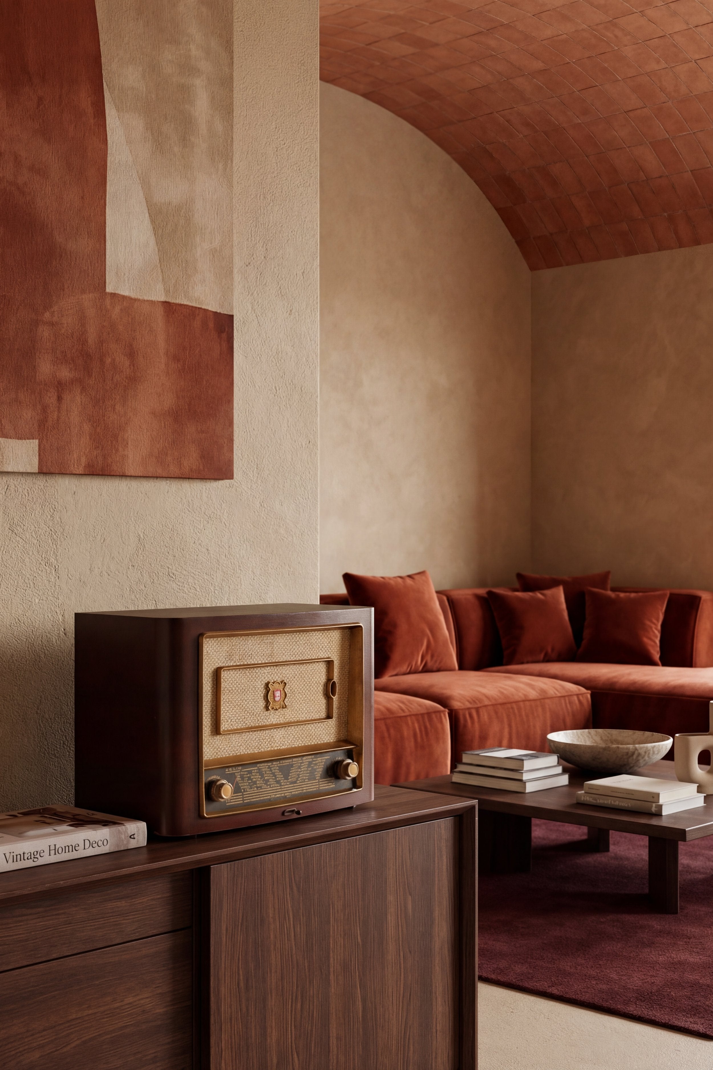 Radio Bluetooth Philips Vintage de 1955