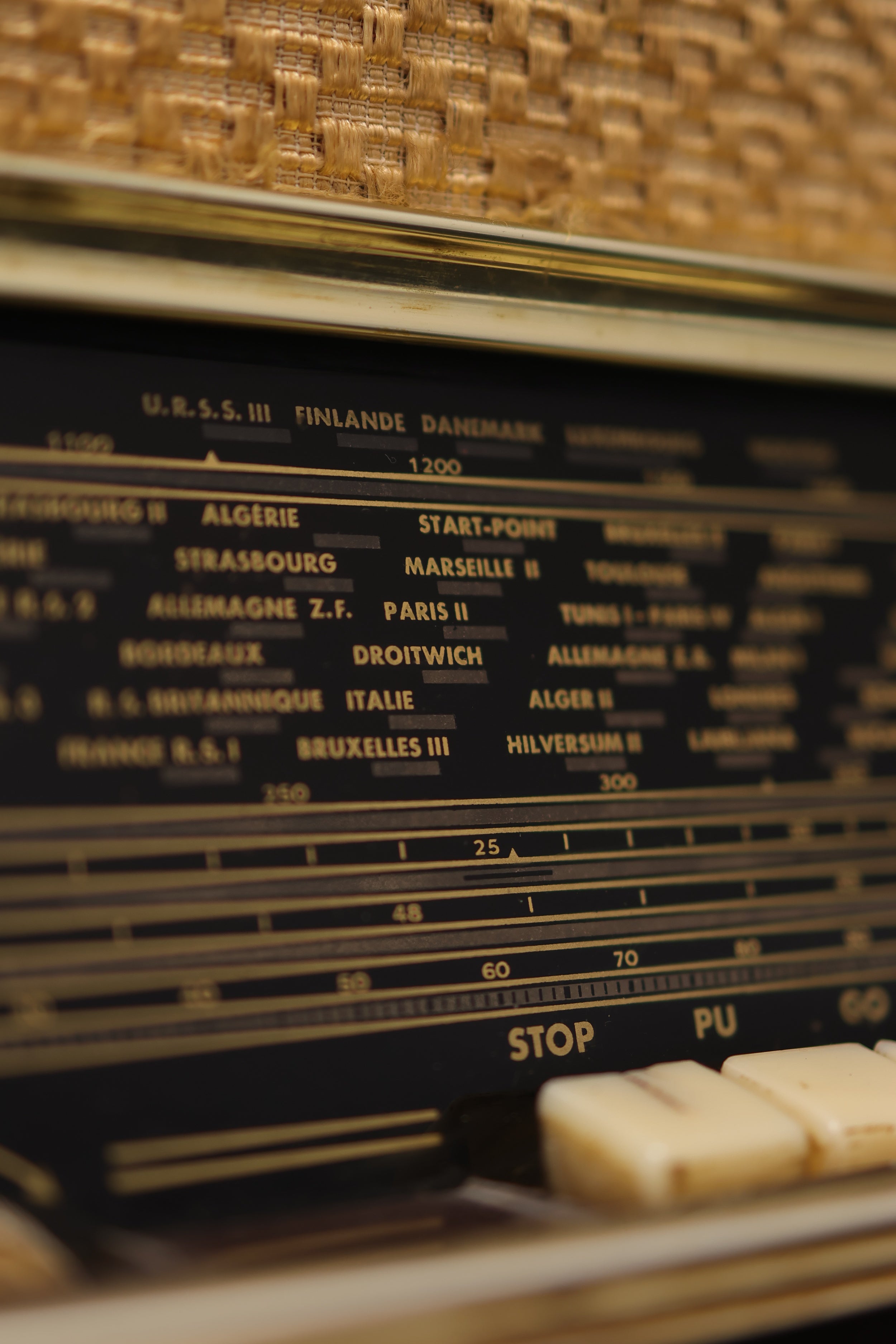 Radio Bluetooth Grammont Vintage de 1957