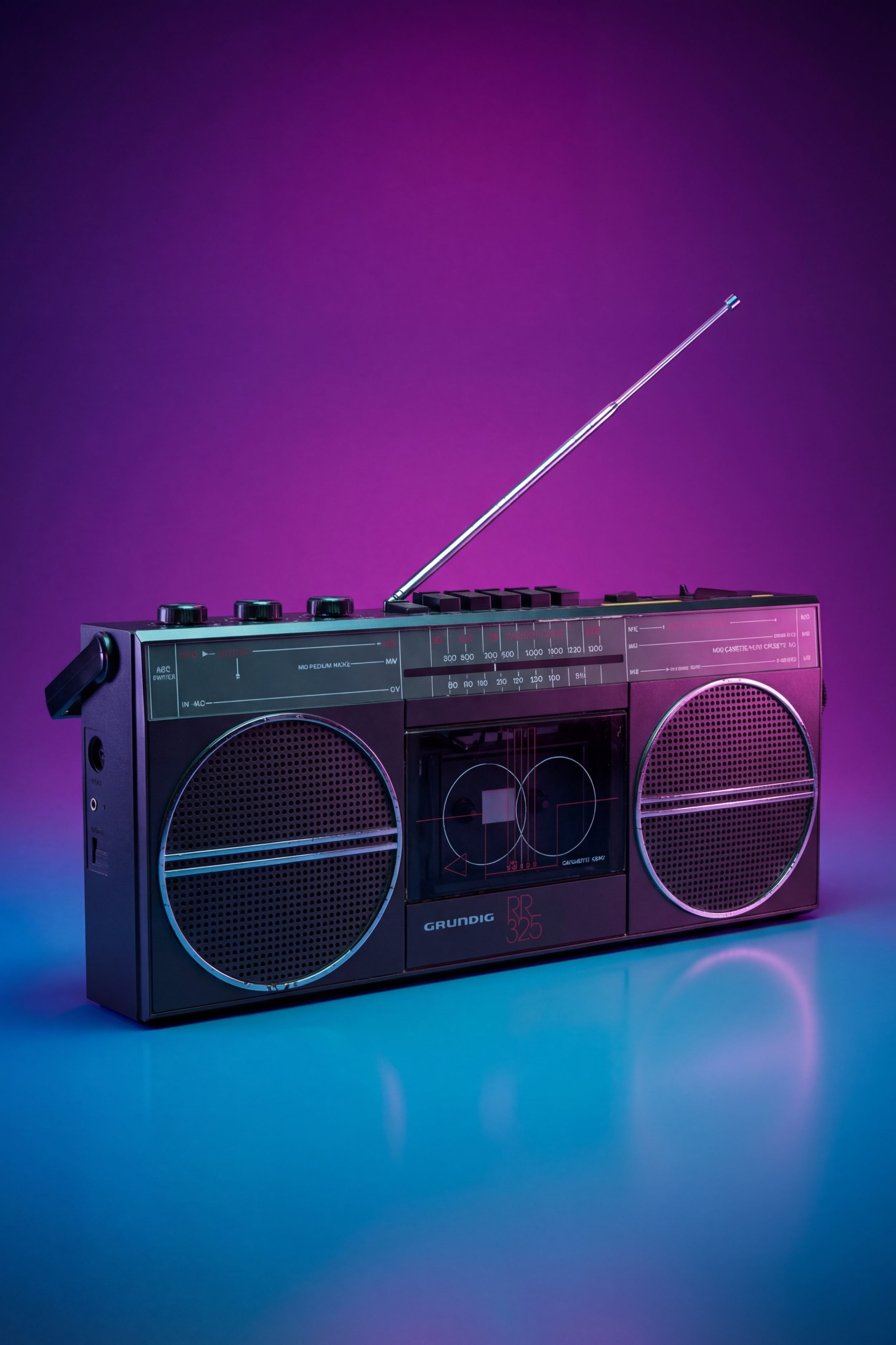 Boombox Bluetooth Grundig Vintage de 1985