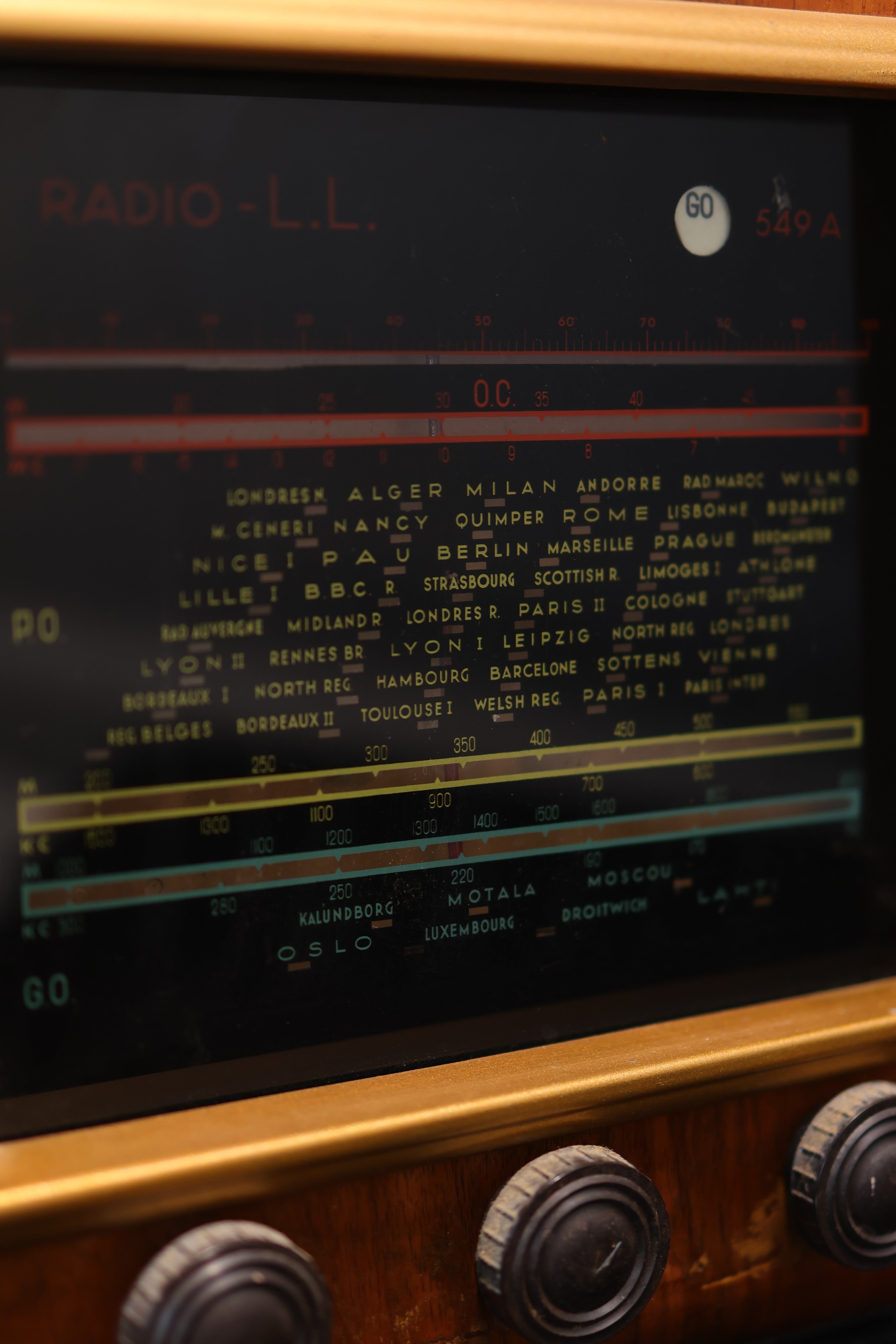 Radio Bluetooth Radio LL Vintage de 1952