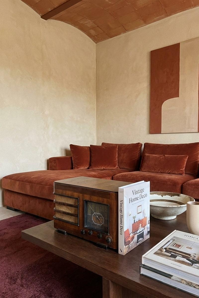 Radio Bluetooth Artisanale Vintage de 1946