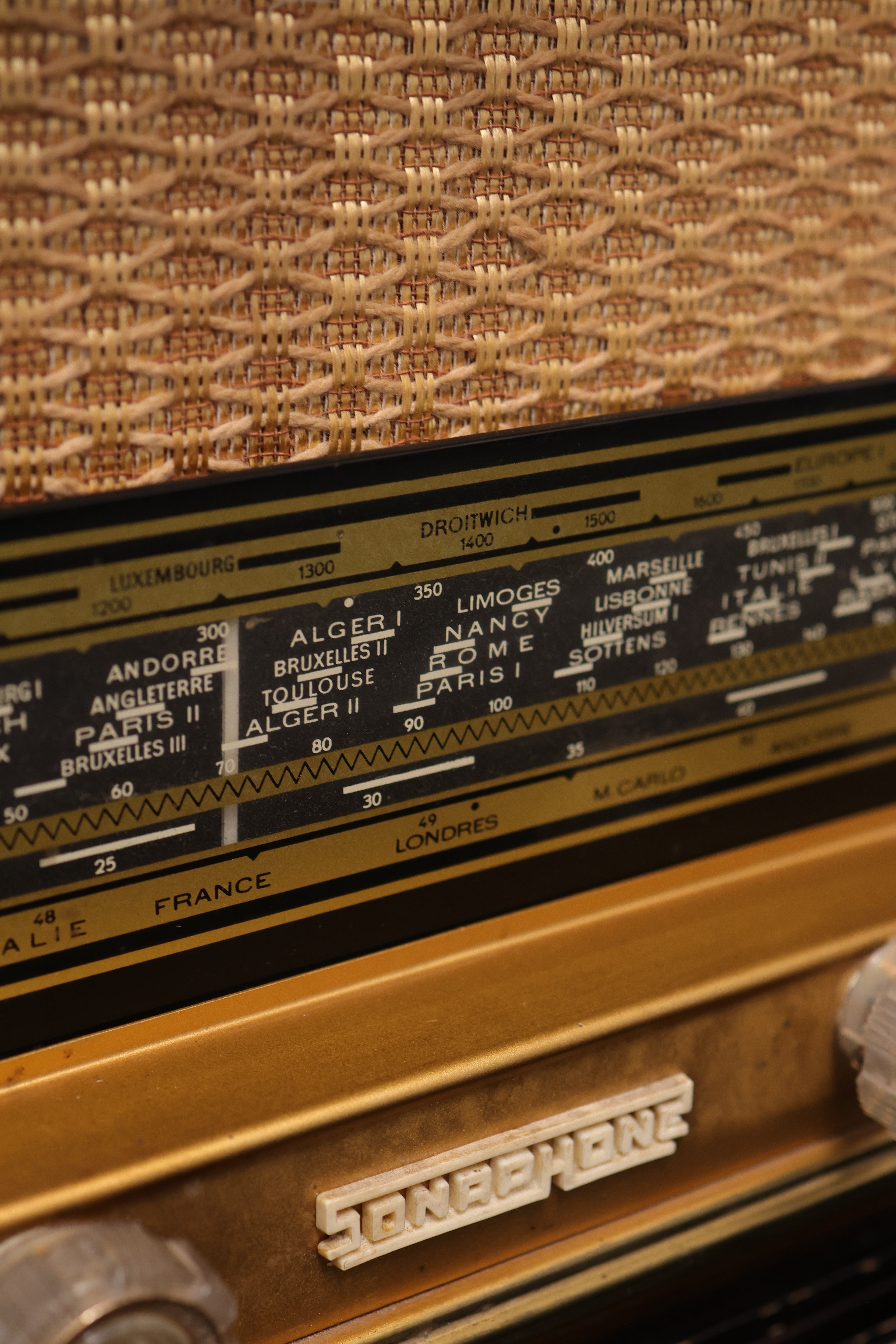 Radio Bluetooth Sonaphone Vintage de 1956